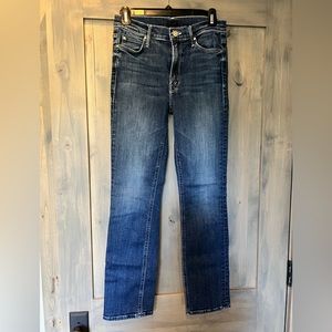 Mother denim mid rise dazzler ankle 26